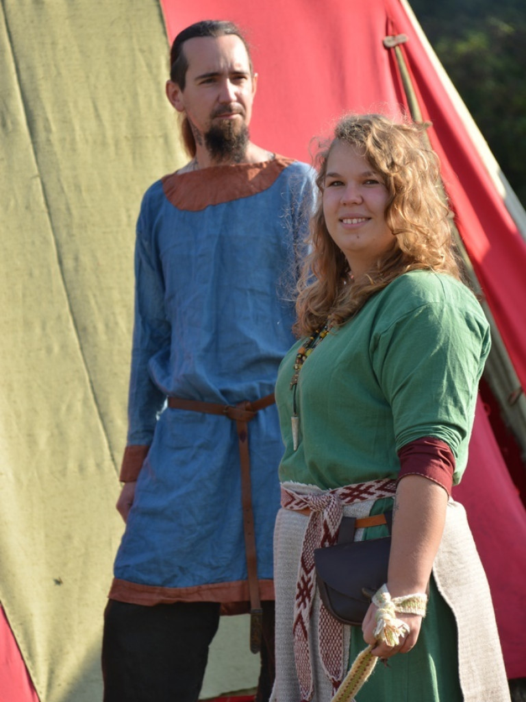 Ucieczka z uczty i pogrzeb wodza, czyli sobota na grzybowskim grodzie