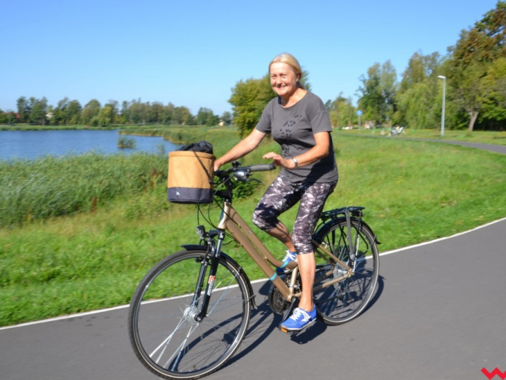 Przejażdżka rowerowa z Wrześni do Barda zakończyła się piknikiem