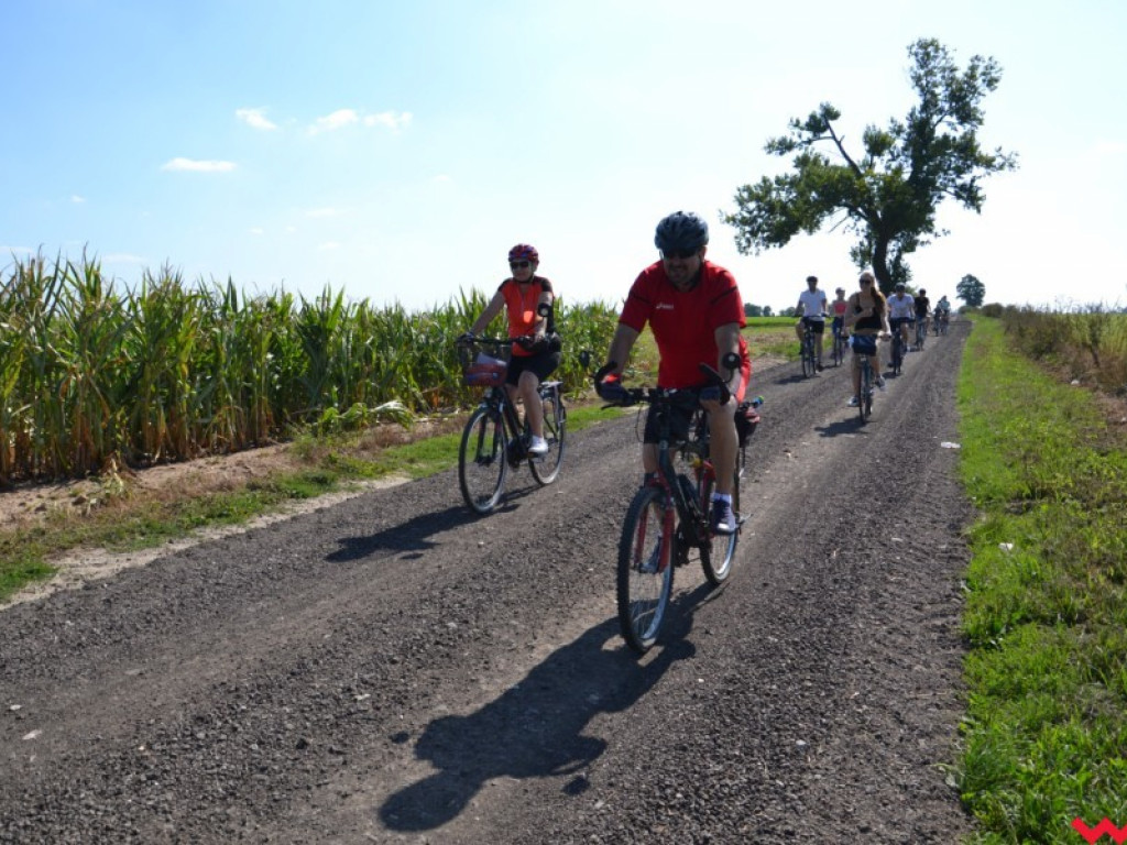 Przejażdżka rowerowa z Wrześni do Barda zakończyła się piknikiem