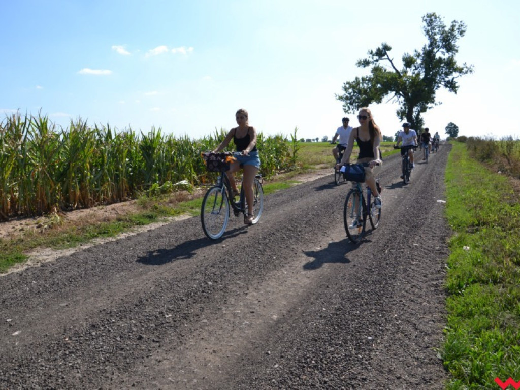 Przejażdżka rowerowa z Wrześni do Barda zakończyła się piknikiem