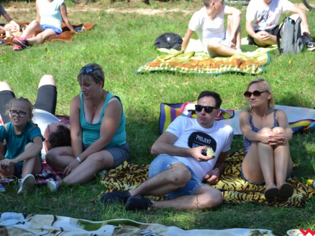 Przejażdżka rowerowa z Wrześni do Barda zakończyła się piknikiem