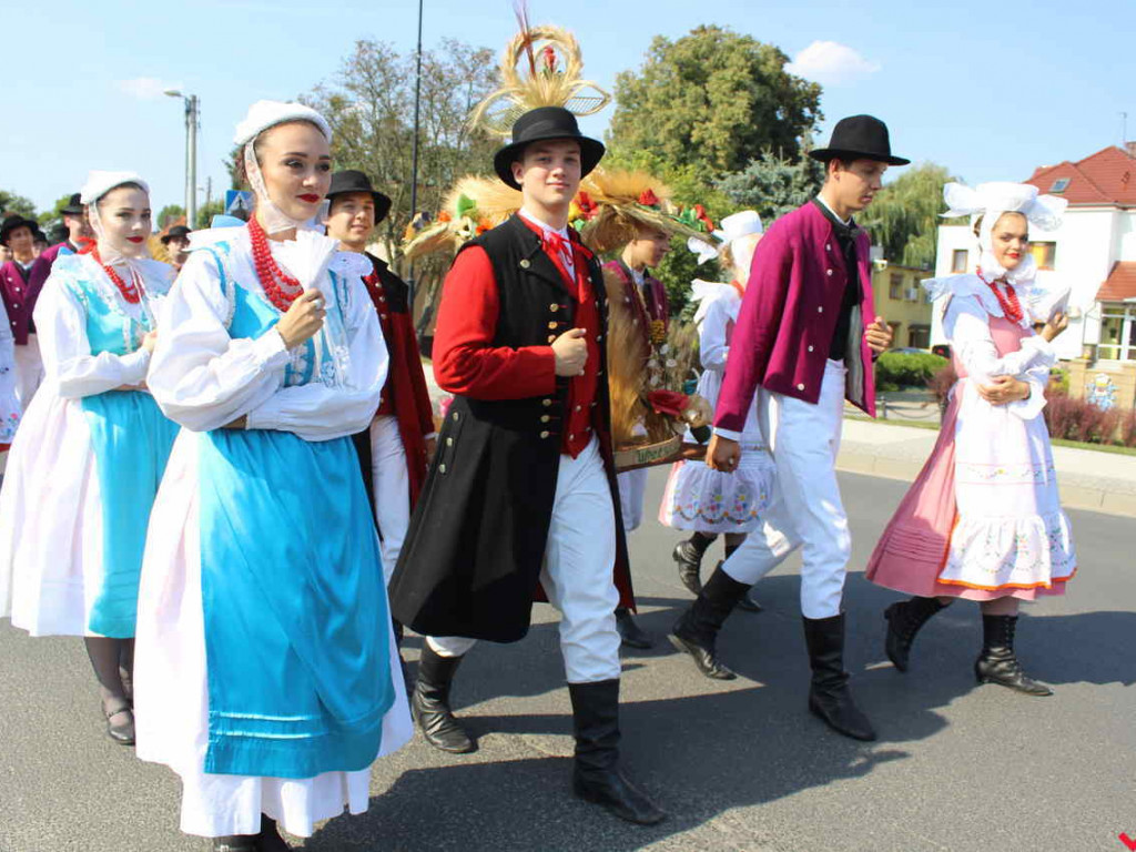 Rolnicy i działacze odznaczeni podczas święta plonów. Dożynki powiatowe w skwarze