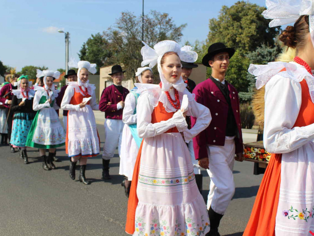 Rolnicy i działacze odznaczeni podczas święta plonów. Dożynki powiatowe w skwarze