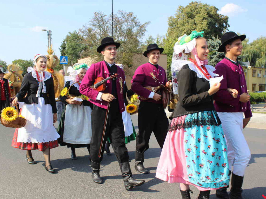Rolnicy i działacze odznaczeni podczas święta plonów. Dożynki powiatowe w skwarze
