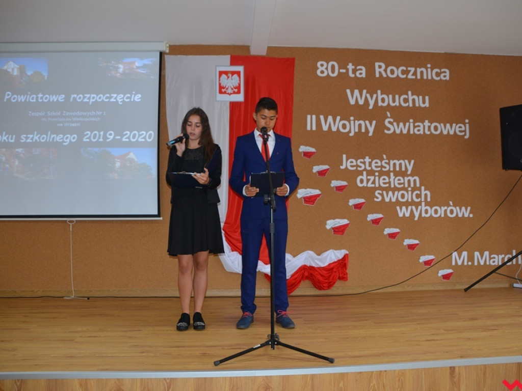 Pierwszy dzwonek po wakacjach. Tak wyglądała powiatowa inauguracja roku szkolnego