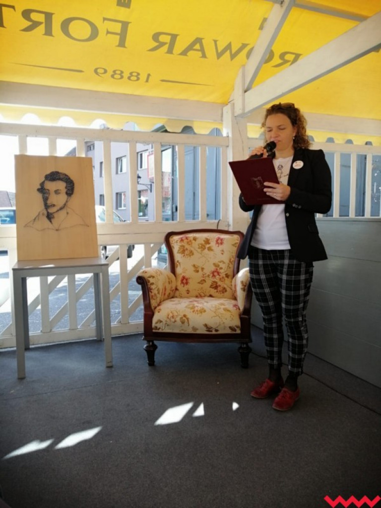 Fragmenty polskich nowel odczytywano na miłosławskim rynku