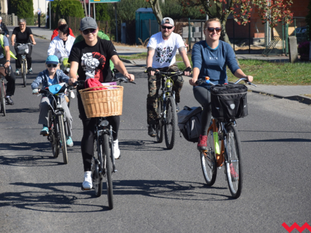 Rajd rowerowy na zakończenie lata w Kołaczkowie