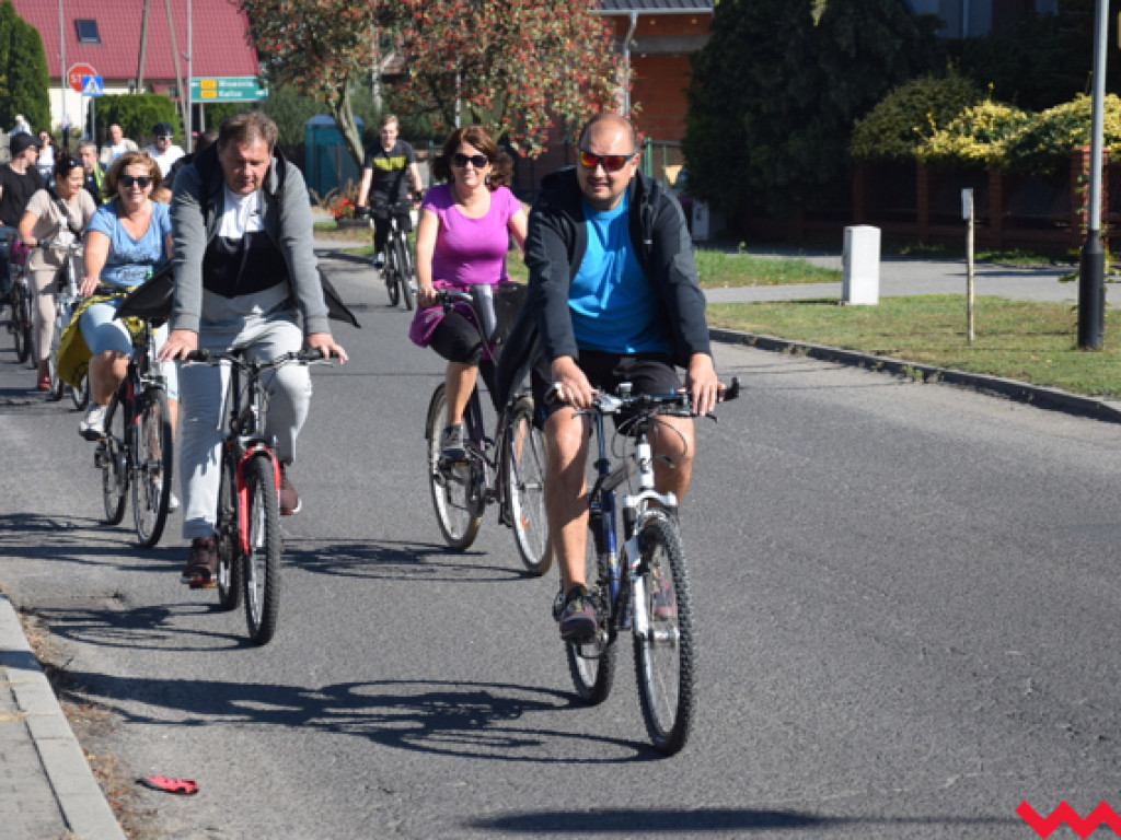 Rajd rowerowy na zakończenie lata w Kołaczkowie
