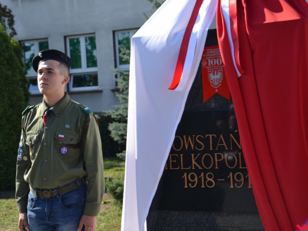 Odsłonięto pomnik ku czci Powstańców Wielkopolskich