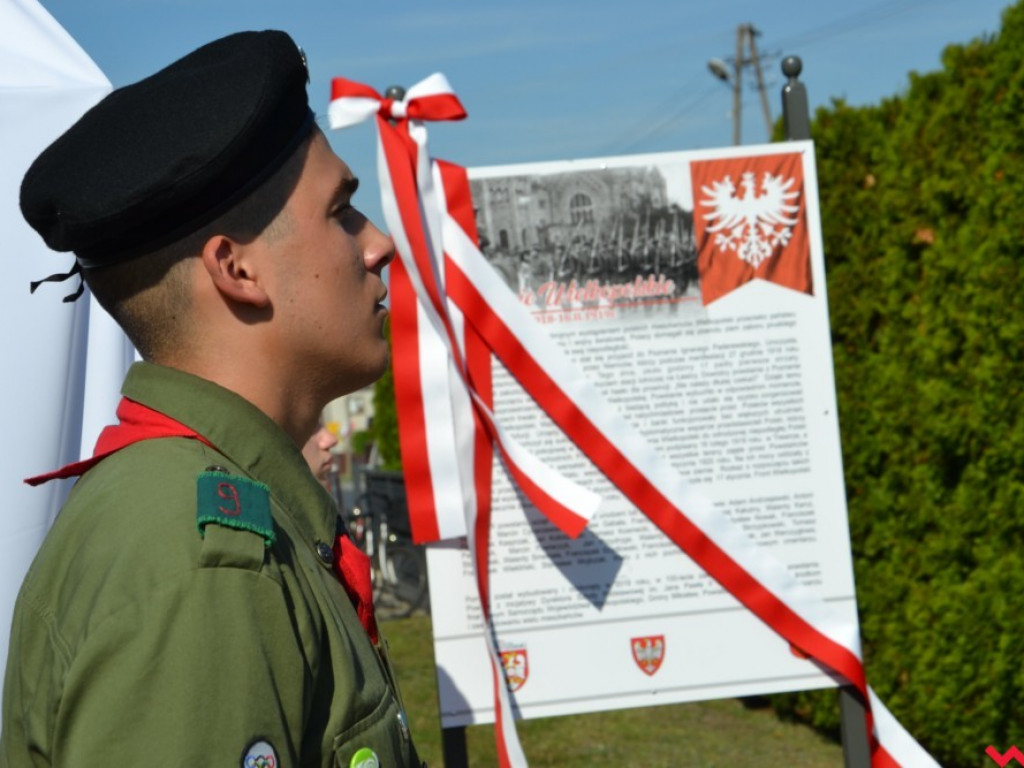 Odsłonięto pomnik ku czci Powstańców Wielkopolskich
