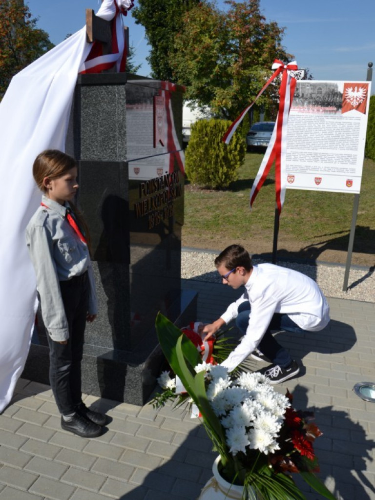 Odsłonięto pomnik ku czci Powstańców Wielkopolskich