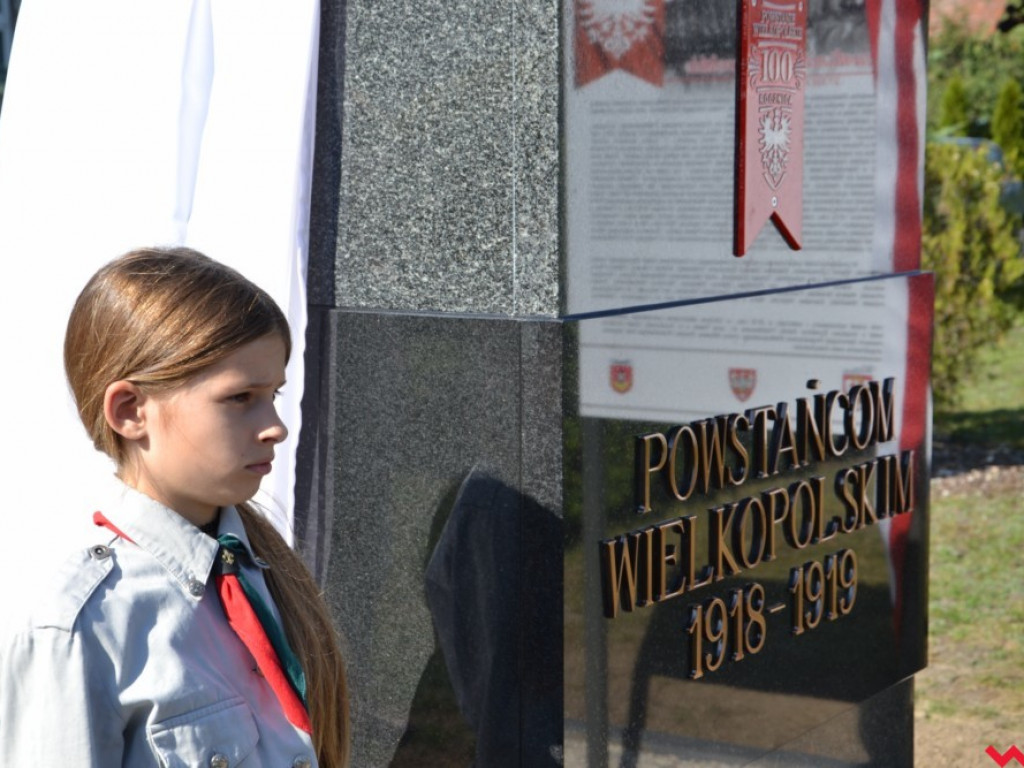 Odsłonięto pomnik ku czci Powstańców Wielkopolskich