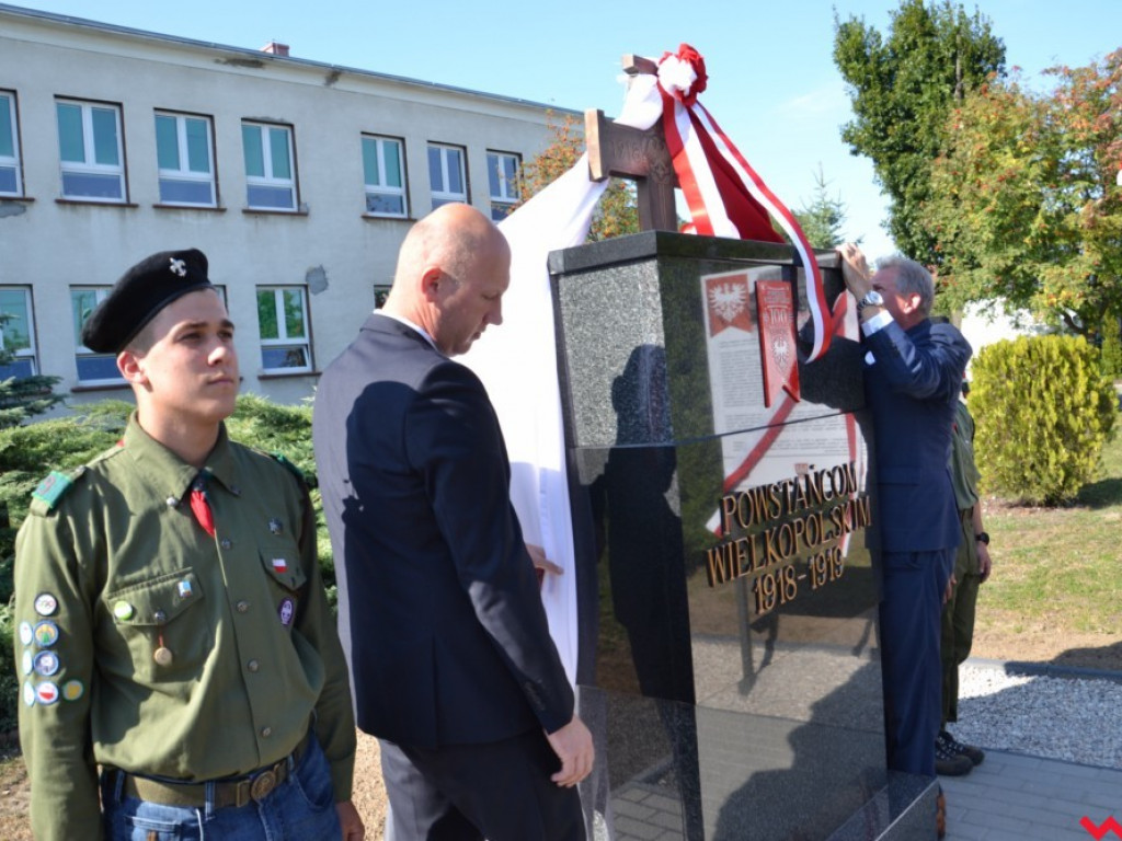 Odsłonięto pomnik ku czci Powstańców Wielkopolskich