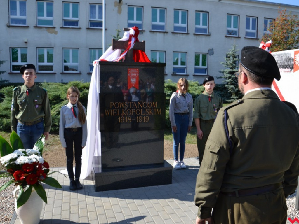 Odsłonięto pomnik ku czci Powstańców Wielkopolskich