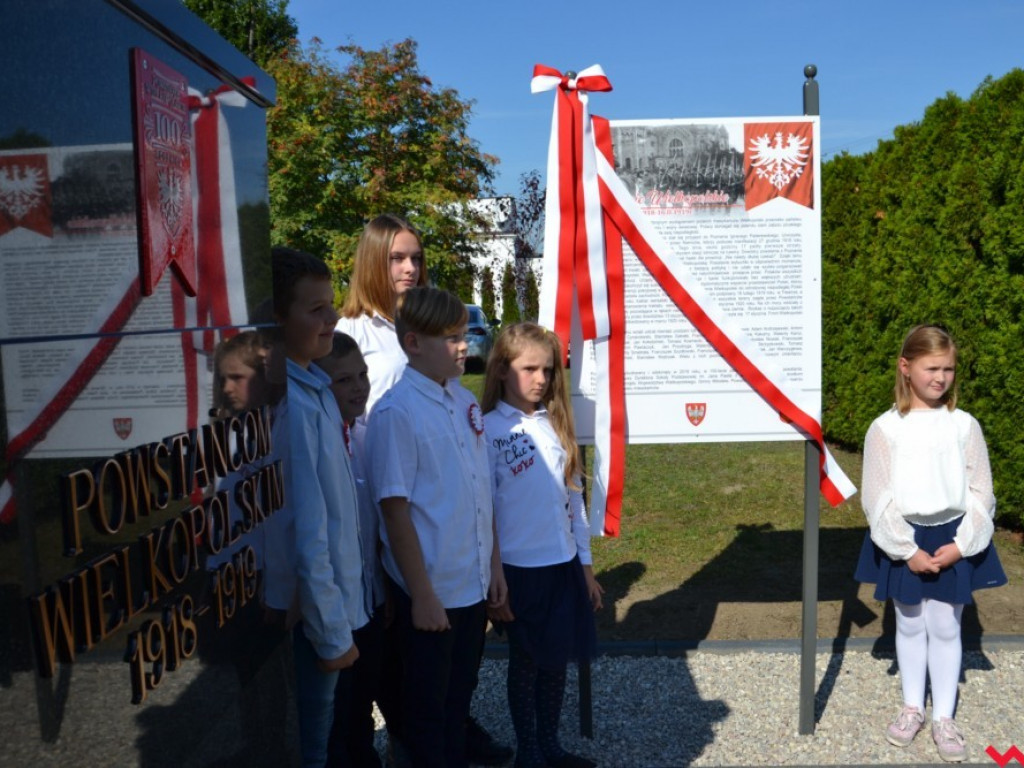 Odsłonięto pomnik ku czci Powstańców Wielkopolskich