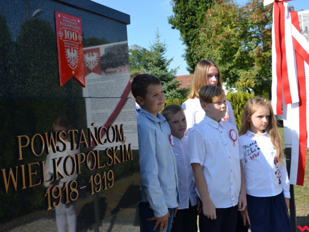 Odsłonięto pomnik ku czci Powstańców Wielkopolskich