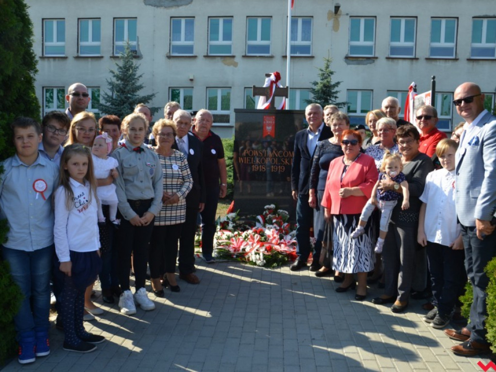 Odsłonięto pomnik ku czci Powstańców Wielkopolskich