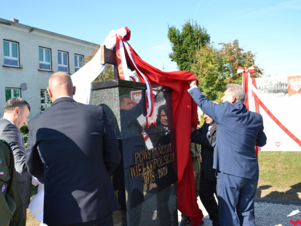 Odsłonięto pomnik ku czci Powstańców Wielkopolskich