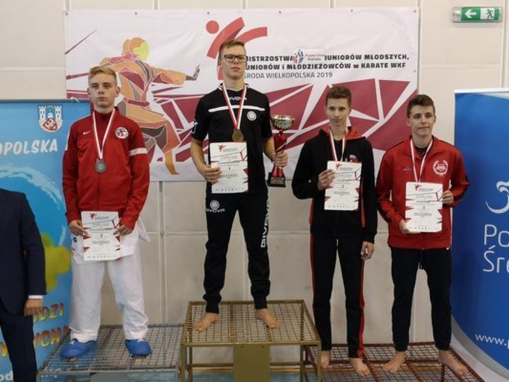 Cztery medale zawodników Wrzesińskiego Klubu Karate w pierwszym powakacyjnym starcie