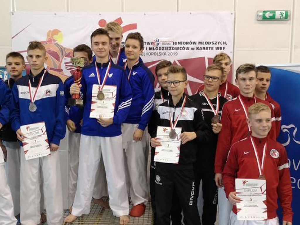 Cztery medale zawodników Wrzesińskiego Klubu Karate w pierwszym powakacyjnym starcie