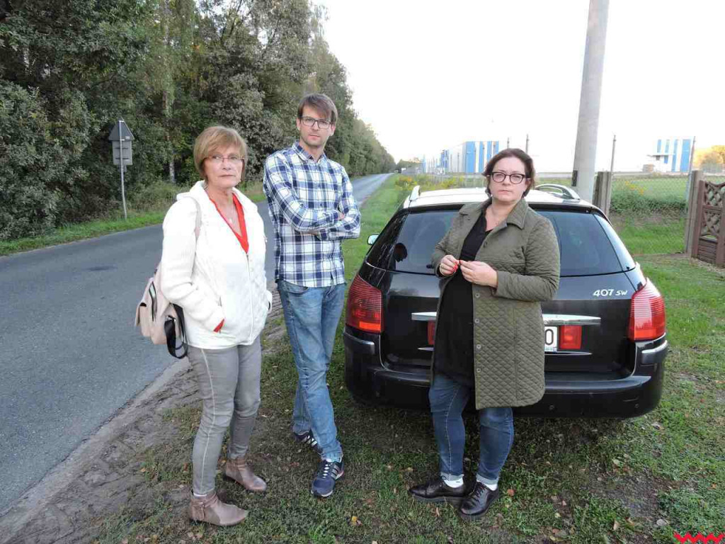 Potomkowie Ariego Goldsteina przy dworcu kolejowym. To była sentymentalna wizyta