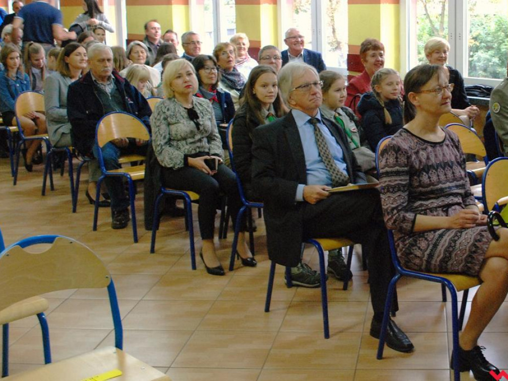 Ławeczka poświęcona Stefanowi Korbońskiemu odsłonięta w Pyzdrach
