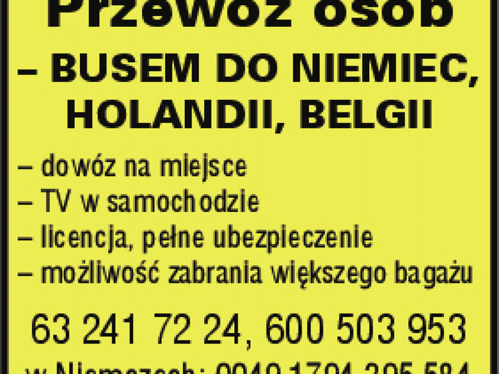 Reklamy z gazety - inne