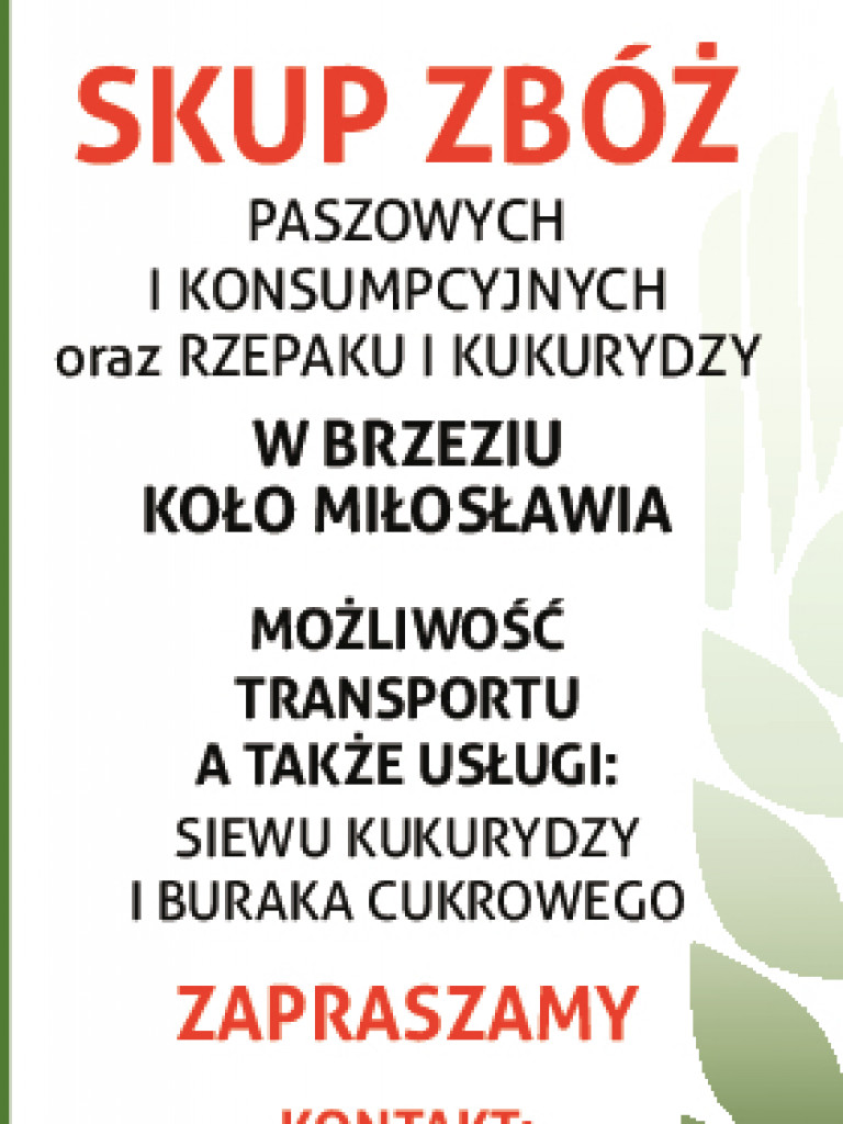 Reklamy z gazety - inne