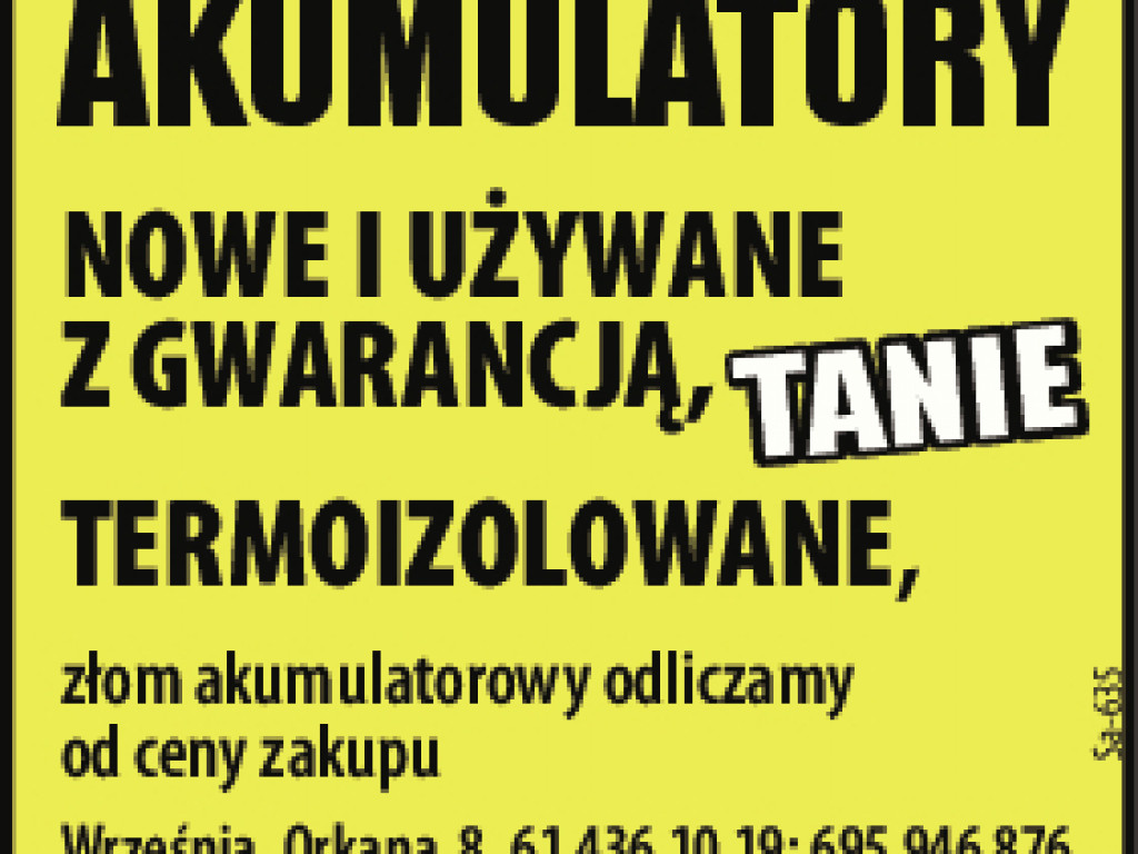 Reklamy z gazety - inne