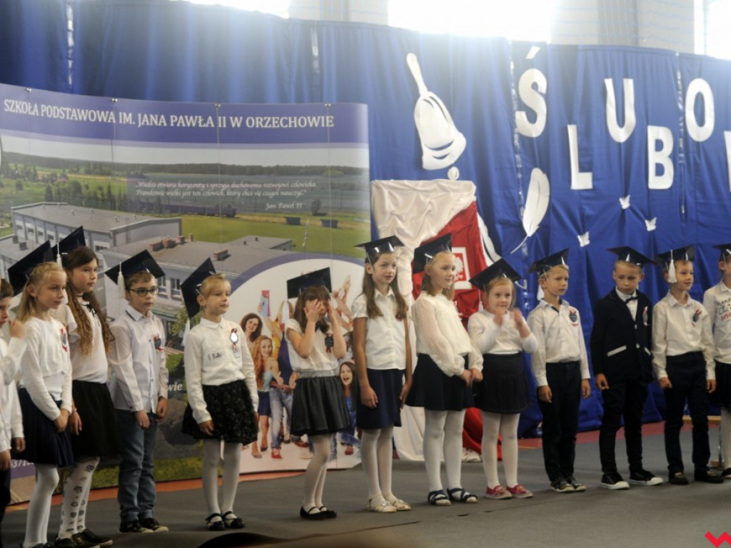 Ślubowanie pierwszaków w Orzechowie. Zobacz zdjęcia