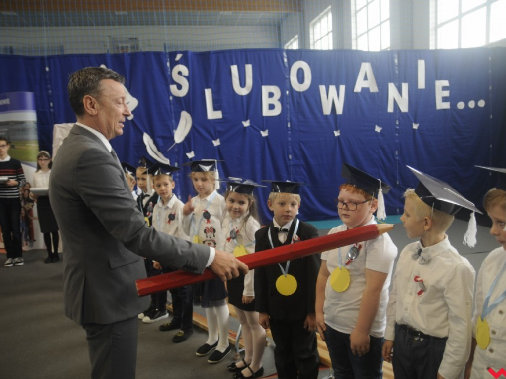Ślubowanie pierwszaków w Orzechowie. Zobacz zdjęcia
