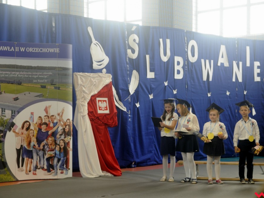 Ślubowanie pierwszaków w Orzechowie. Zobacz zdjęcia