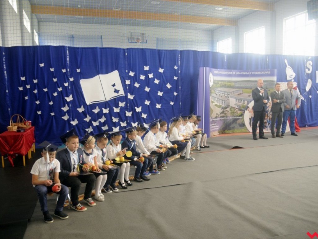 Ślubowanie pierwszaków w Orzechowie. Zobacz zdjęcia