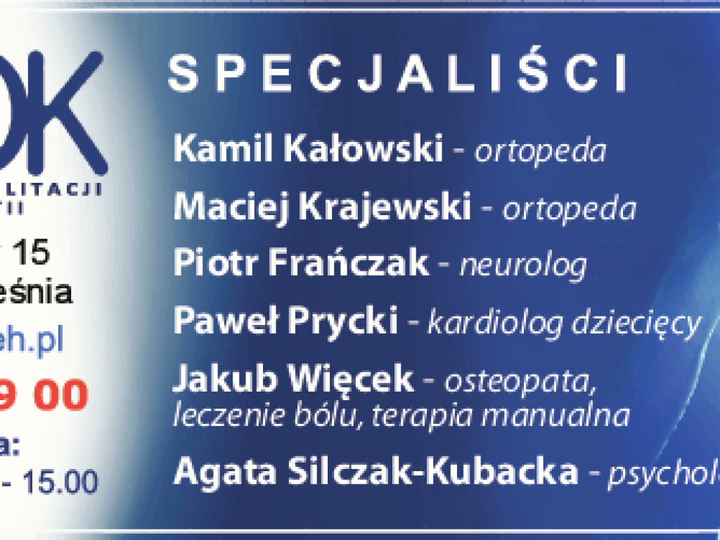 Reklamy z gazety - zdrowie