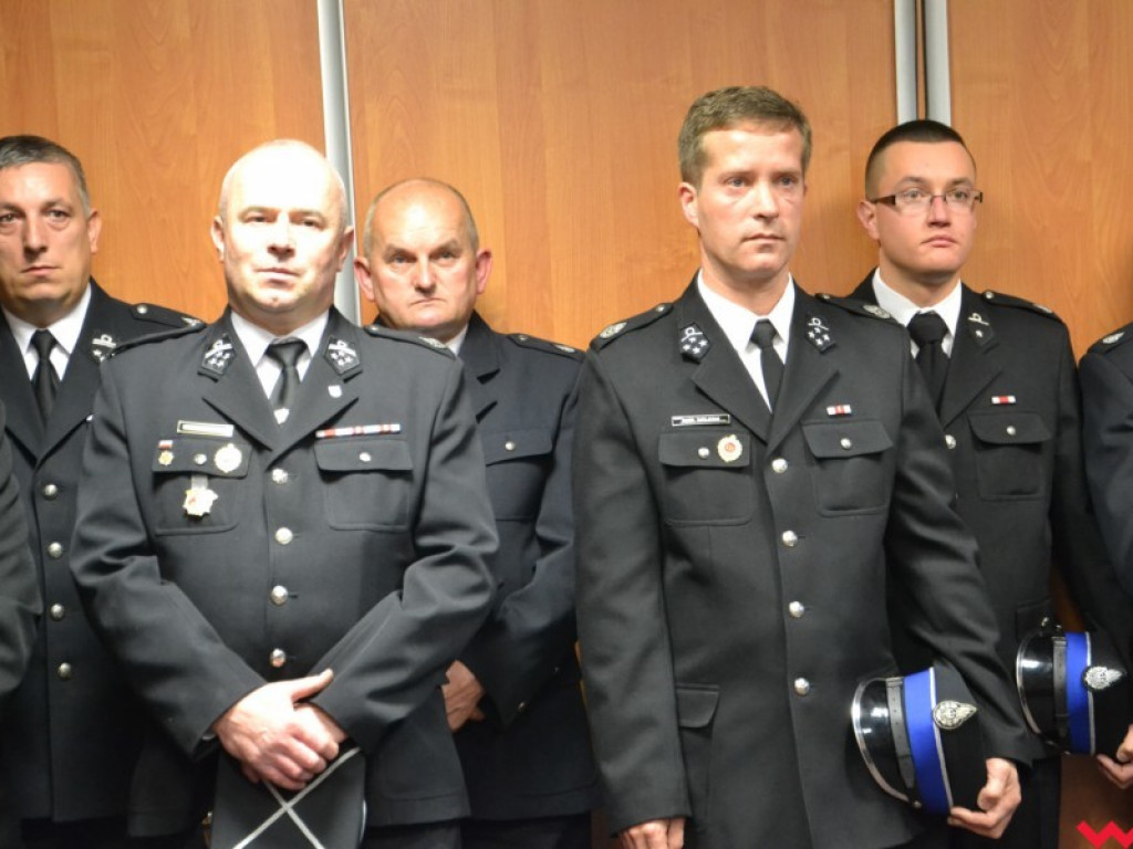 Strażacy ochotnicy z powiatu wrzesińskiego odebrali „5000+”