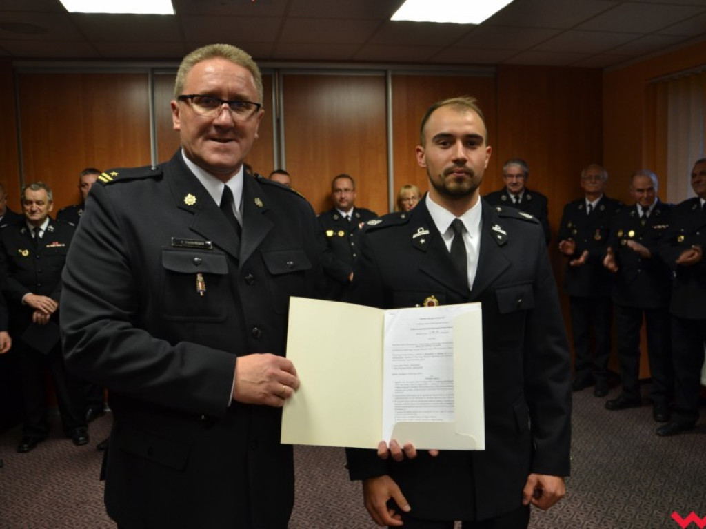 Strażacy ochotnicy z powiatu wrzesińskiego odebrali „5000+”