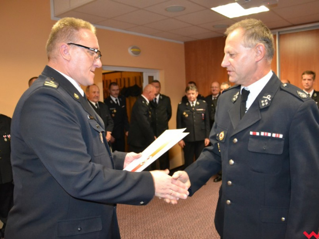 Strażacy ochotnicy z powiatu wrzesińskiego odebrali „5000+”