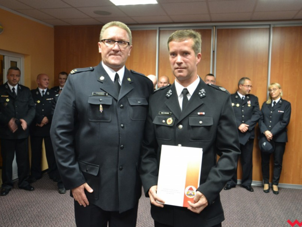 Strażacy ochotnicy z powiatu wrzesińskiego odebrali „5000+”