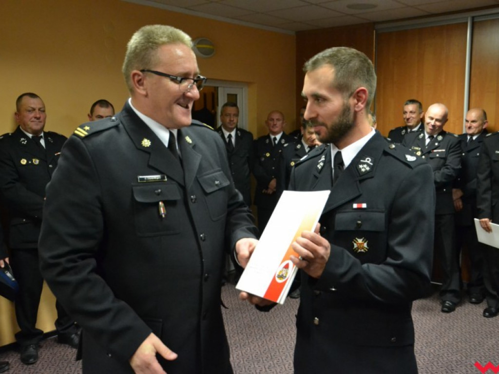 Strażacy ochotnicy z powiatu wrzesińskiego odebrali „5000+”