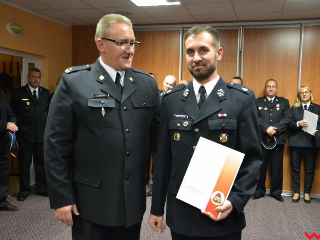 Strażacy ochotnicy z powiatu wrzesińskiego odebrali „5000+”