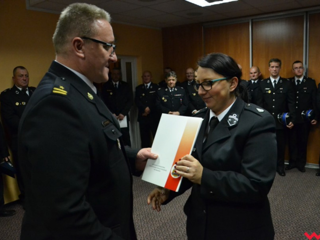 Strażacy ochotnicy z powiatu wrzesińskiego odebrali „5000+”