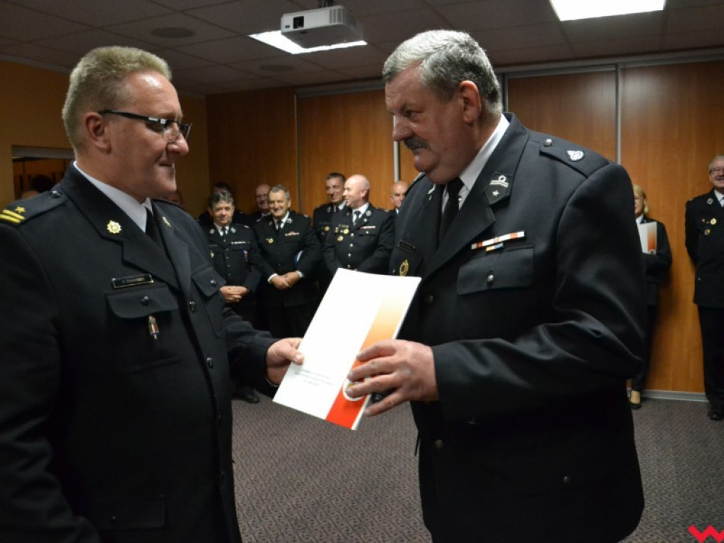 Strażacy ochotnicy z powiatu wrzesińskiego odebrali „5000+”