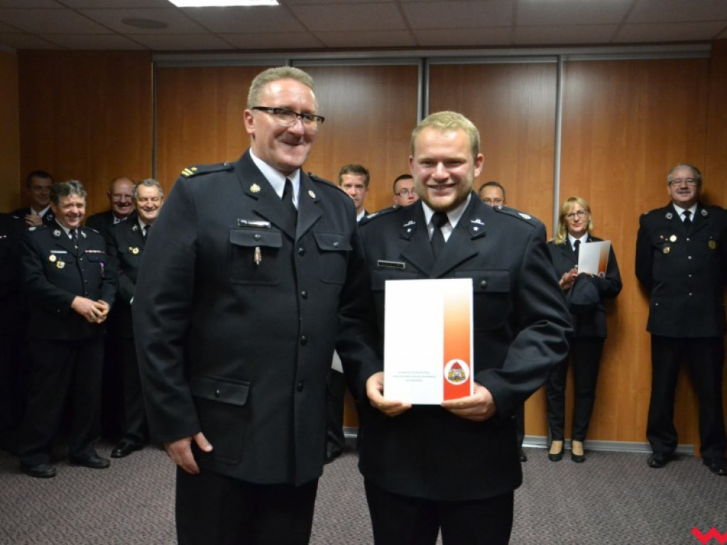 Strażacy ochotnicy z powiatu wrzesińskiego odebrali „5000+”