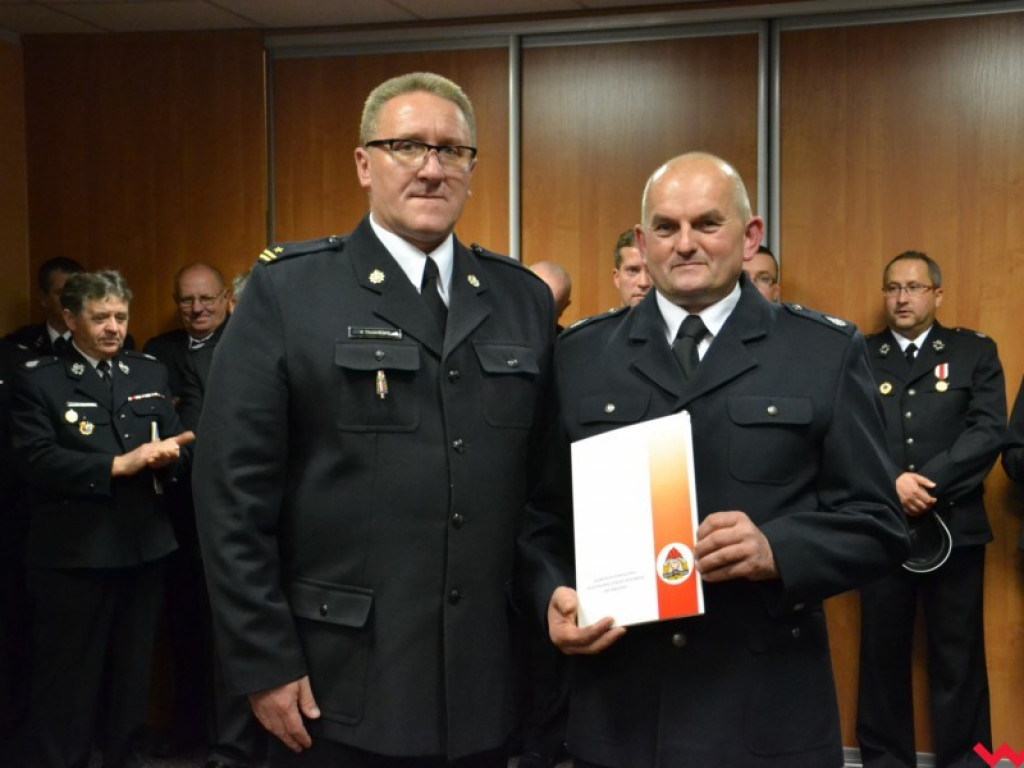 Strażacy ochotnicy z powiatu wrzesińskiego odebrali „5000+”