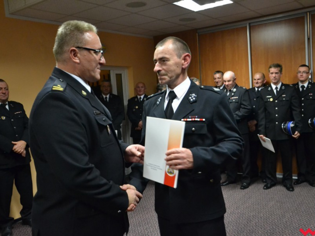 Strażacy ochotnicy z powiatu wrzesińskiego odebrali „5000+”