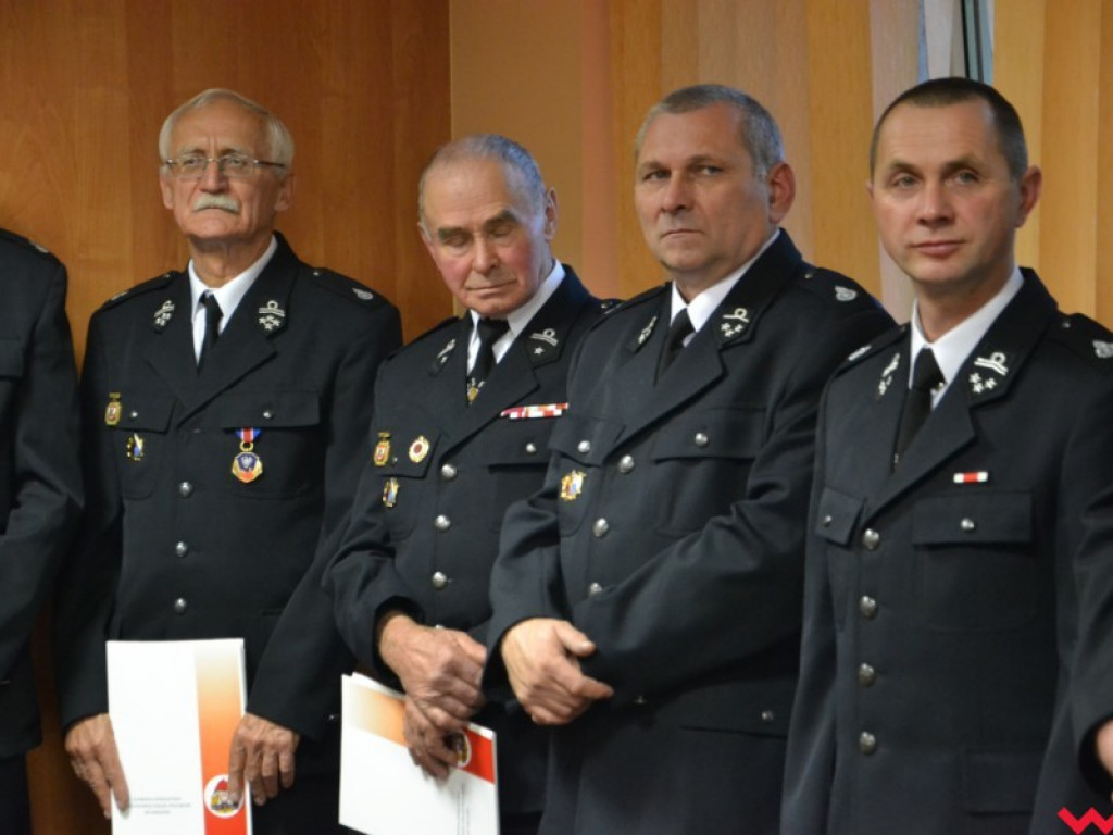 Strażacy ochotnicy z powiatu wrzesińskiego odebrali „5000+”