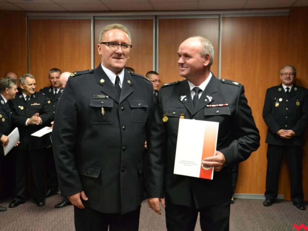 Strażacy ochotnicy z powiatu wrzesińskiego odebrali „5000+”