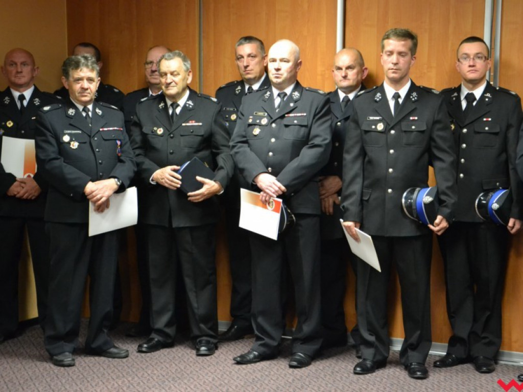 Strażacy ochotnicy z powiatu wrzesińskiego odebrali „5000+”