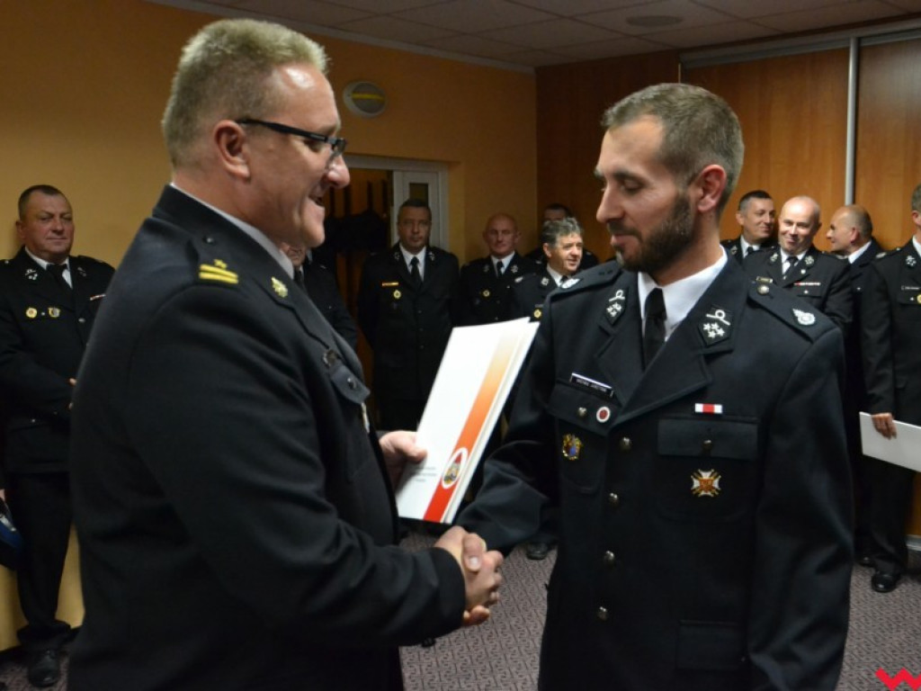 Strażacy ochotnicy z powiatu wrzesińskiego odebrali „5000+”