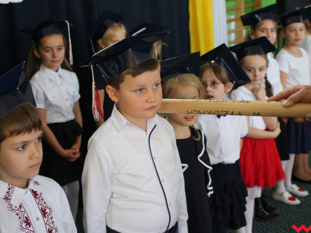 Uroczyste ślubowanie pierwszoklasistów